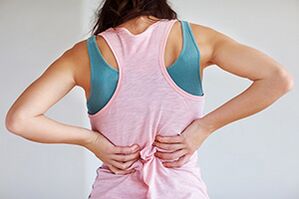 Signes et symptômes d'une ostéochondose thoracique