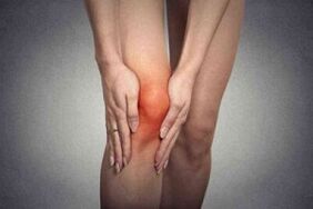 Douleur au genou due à l'arthrose
