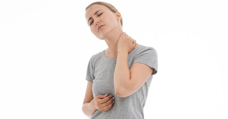 Douleur dans l'ostéochondrose cervicale