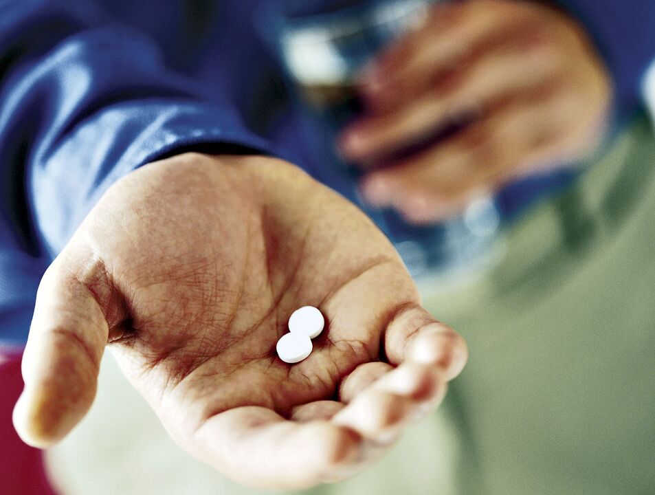 Comprimés contre la douleur dans les articulations des doigts